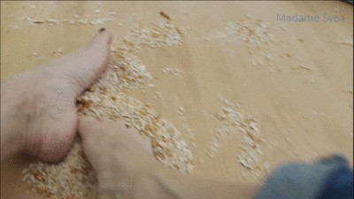 Playing With Crushed Saltsticks