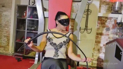 Mistress Gaia – Bound Stretched Caned