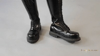 Ballbusting By An Arrogant Feminist Woman – Hard Kicks In Your Nuts With Boots